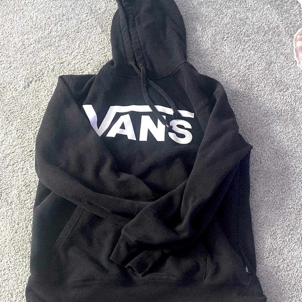 Vans-size medium. Black hoodie